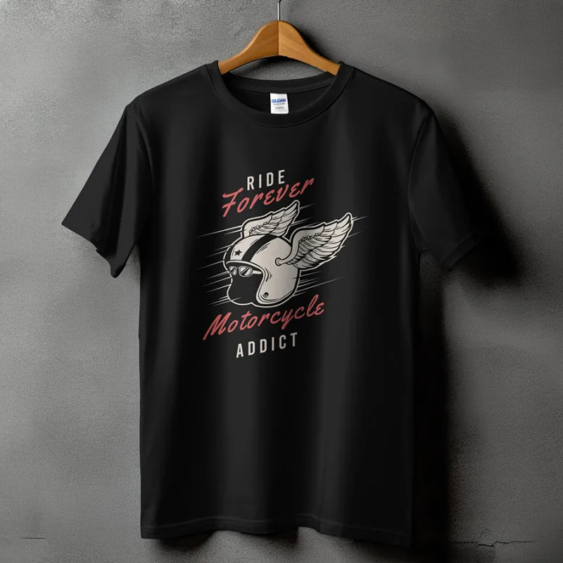 Мъжка тениска "Ride Forever"