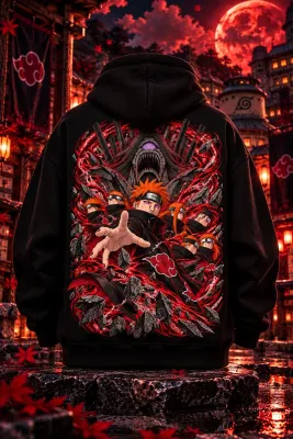 Худи унисекс Pain 6 paths