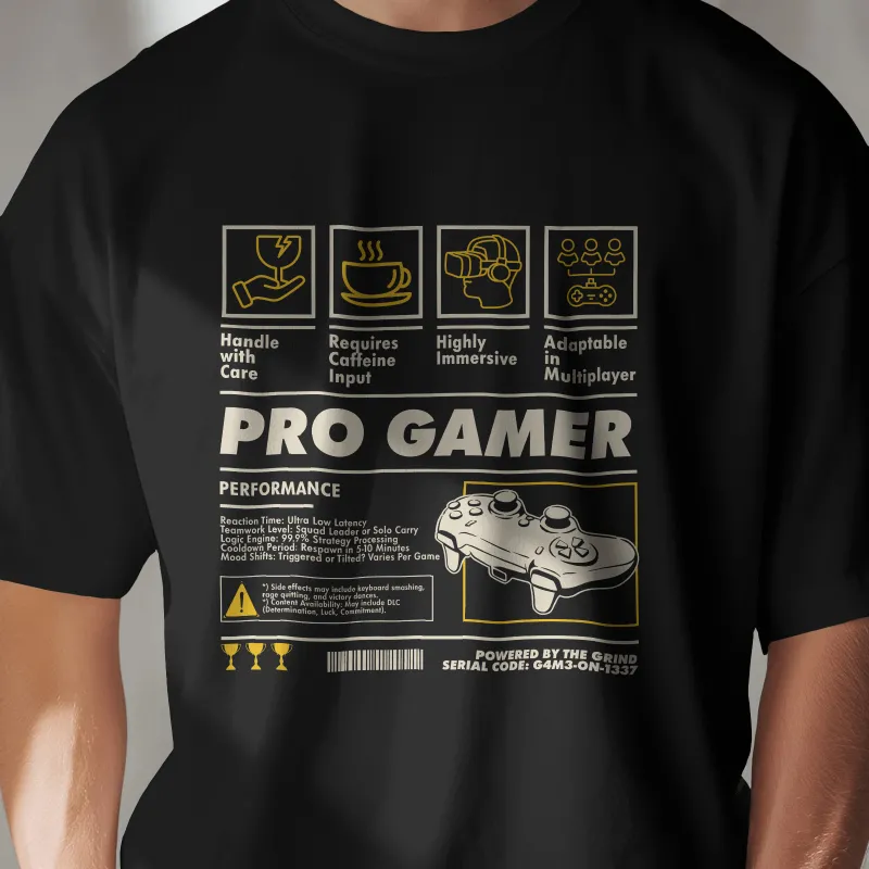 Мъжка тениска - "Pro Gamer"