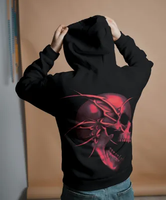 MadRavers Unisex Hoodie I Master’s Head - Black