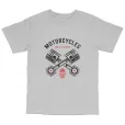 Мъжка тениска "Motorcycles Parts"
