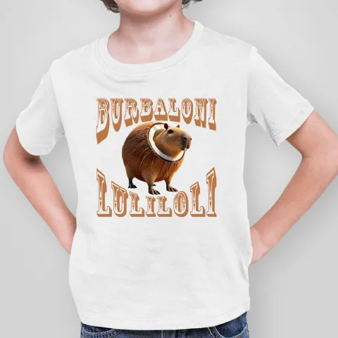 Детска тениска принт Burbaloni Luliloli