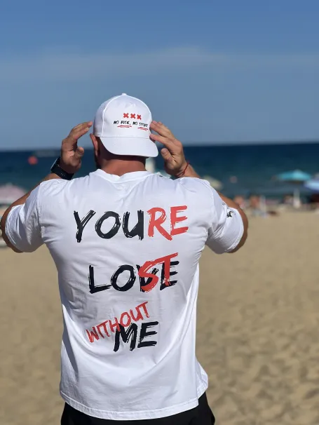 You're lost without me - Men-White