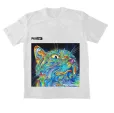 Space cat White