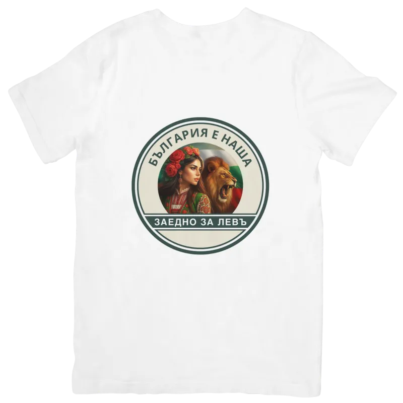 T-shirt овърсайз бяла