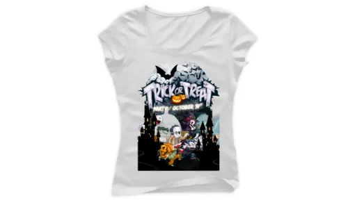 Дамска тениска на тема Halloween 11