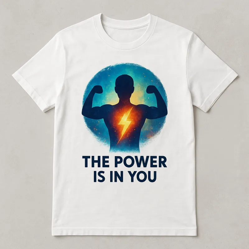 T-shirt “The Power is in You”