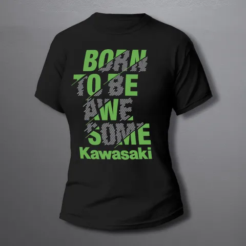 дамска тениска Kawasaki BORN TO BE AWESOME