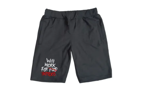 Shorts will work for tattoos