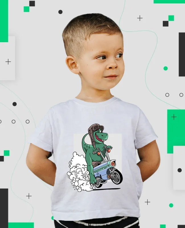 Детска тениска Дино