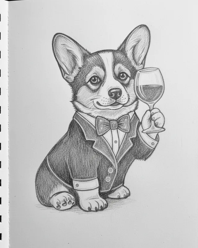 Унисекс тениска Corgilier Oversize Черно