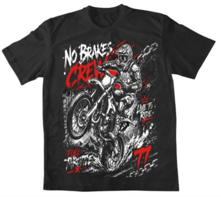 T-shirt no brakes