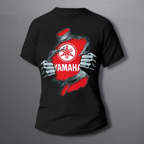 дамска тениска YAMAHA torn RED