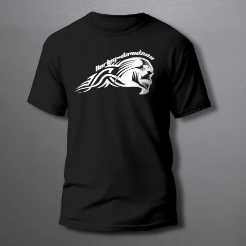 мъжка тениска Harley Davidson head