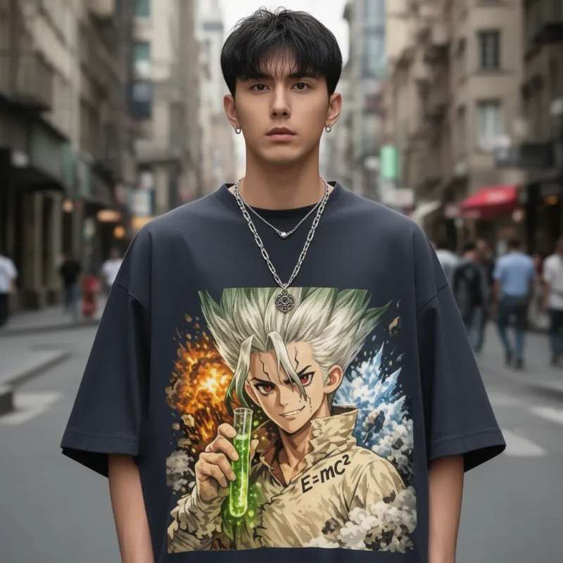 Овърсайз  тениска Dr. Stone