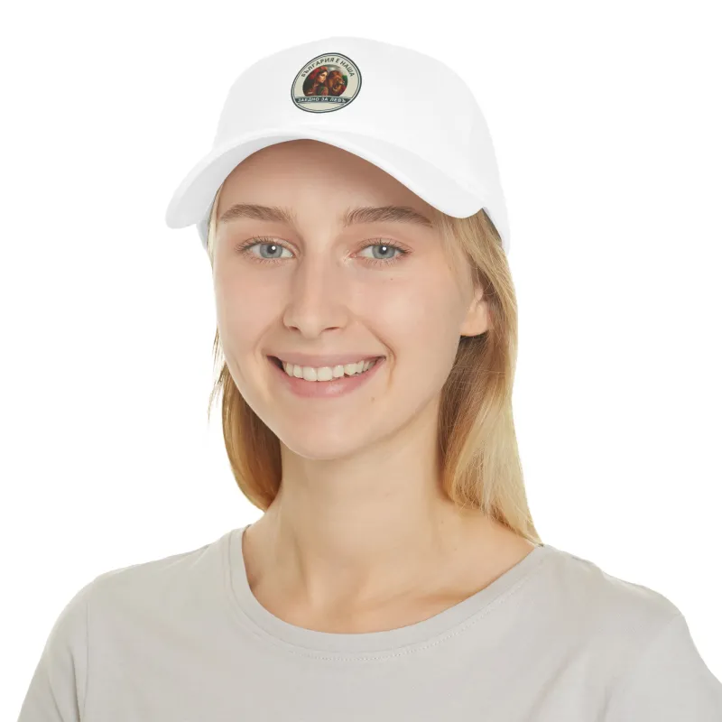 Унисекс шапка с козирка бяла
