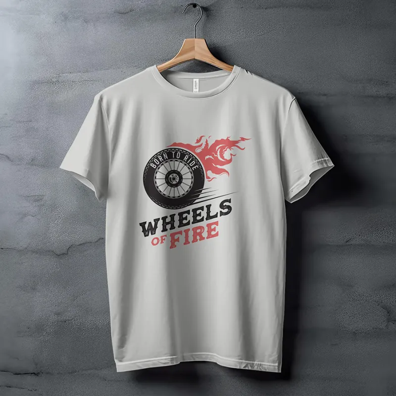 Мъжка тениска "Wheels of Fire"