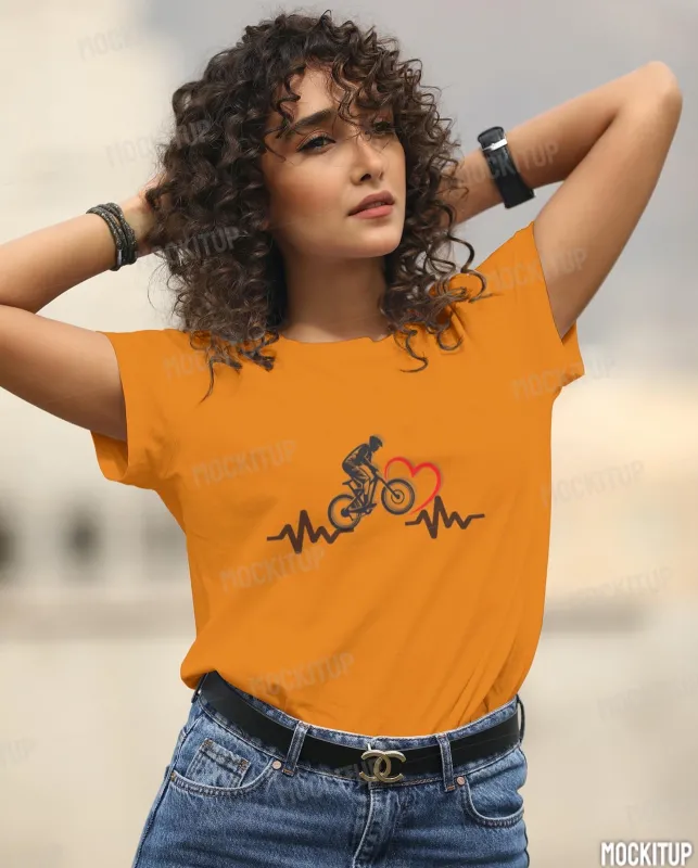 Дамска тениска “Bike life”