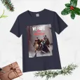 Тениска - Santa squad navy