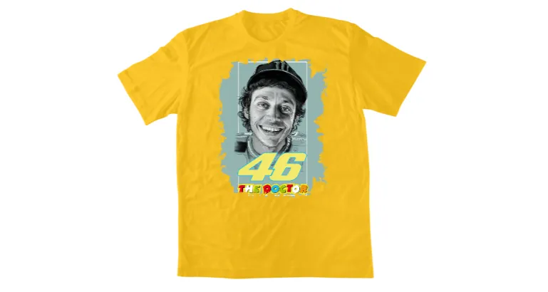 Мъжка Тениска Vale Rossi 46 Smile