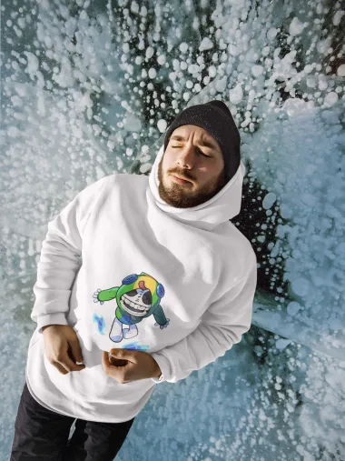 Бял Мъжки Суитчър Leon