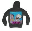 Skullzz ovrs blck hoodie