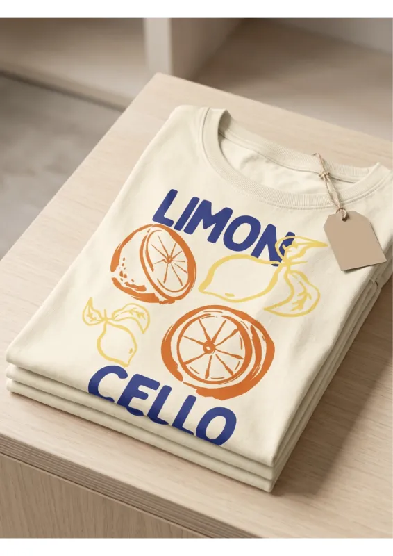 Дамска тениска " Limoncello"
