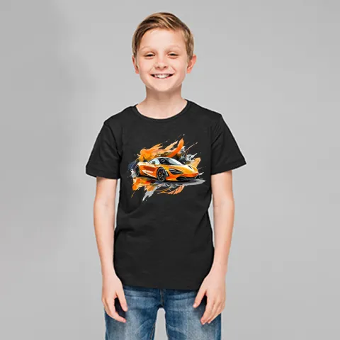 Детска тениска принт Sports Car