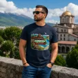 Мъжка тениска Обичам България