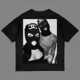 BlacknWhite NightLove черна с дизайн на гърба