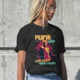 Унисекс Oversize тениска "Punk Spirit"