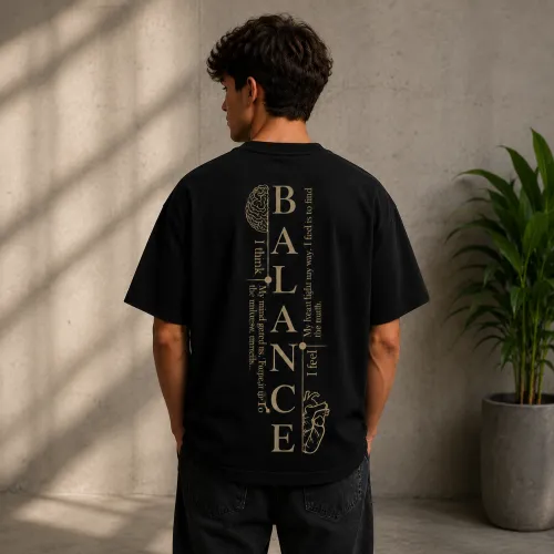 Тениска Balance Black