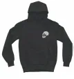 Skullzz ovrs blck hoodie