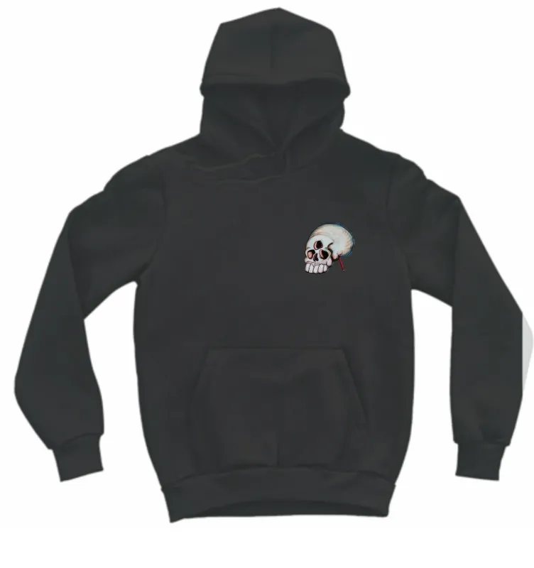 Skullzz ovrs blck hoodie