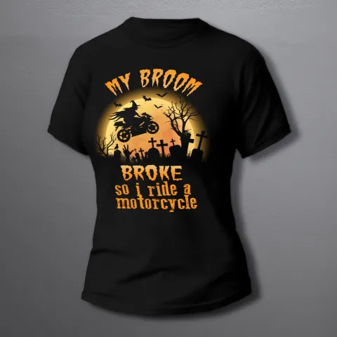 дамска тениска MY broom