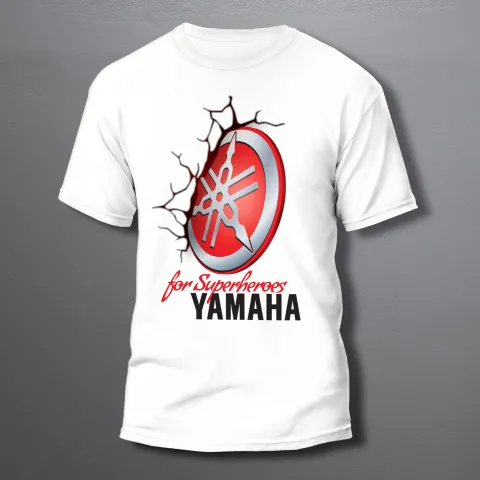 мъжка тениска YAMAHA Superheroes