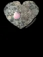 Сърце - Детска Тениска Черна