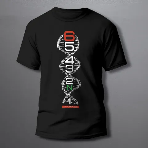 мъжка тениска It is MY DNA black