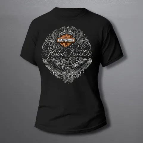 дамска тениска Harley-Davidson ornament 02
