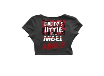 MadRavers CropTop I Daddy’s Girl - Black