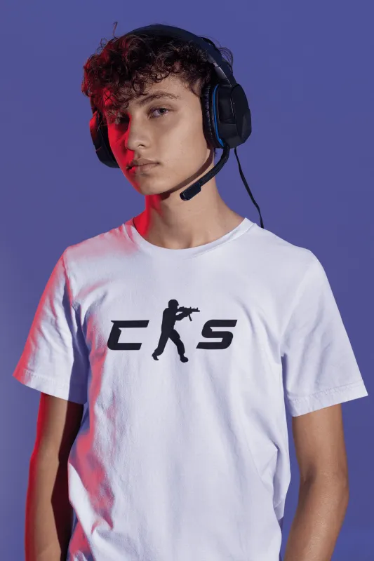 Тениска CS | Бяла