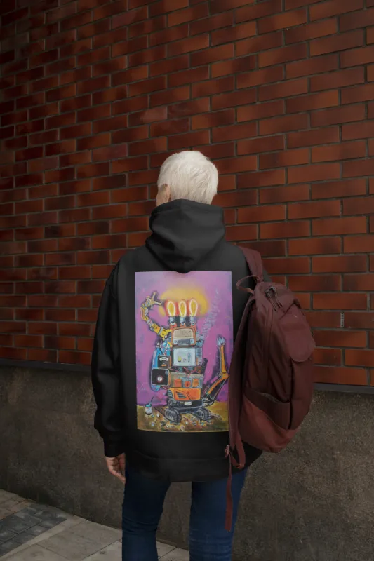 Nasty robot hoodie