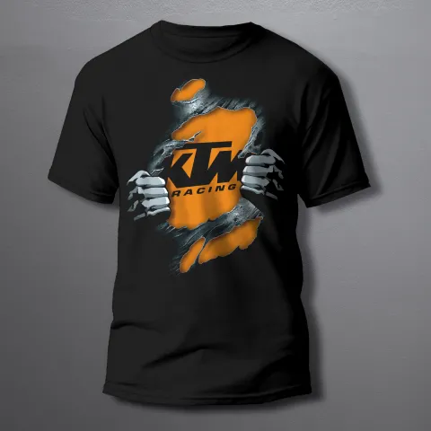 мъжка тениска KTM torn ORANGE