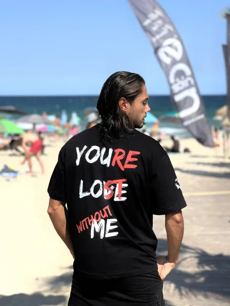 You,re lost without me - Men-Black