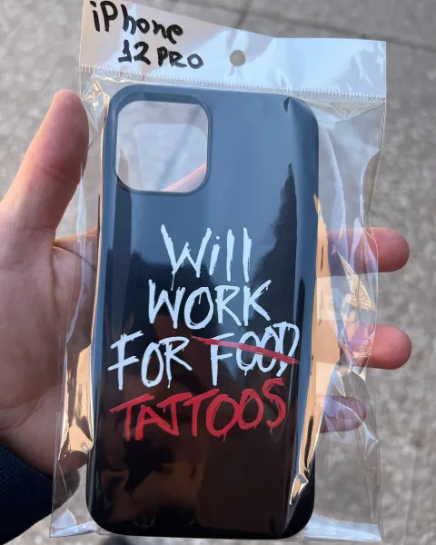 Кейс - Will work for tattoos