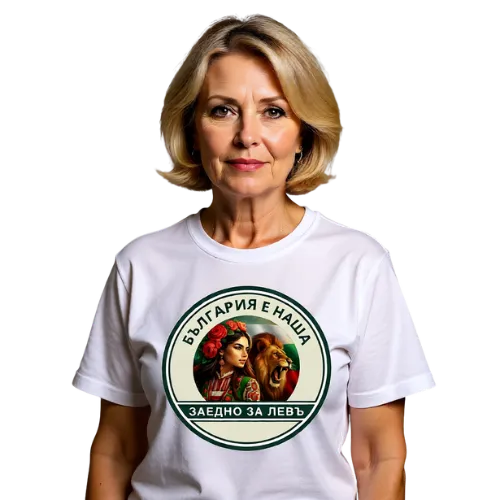 T-shirt овърсайз бяла