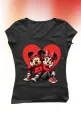 Дамска тениска Minnie and Mickey