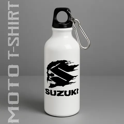 Алуминиева бутилка за вода 500 мл Suzuki Skull