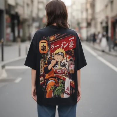 Унисекс овърсайз тениска Ramen