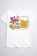 Мъжка тениска за бирени моменти с приятели - In Love with Beer
